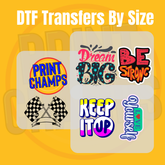 DTF Transfers By Size