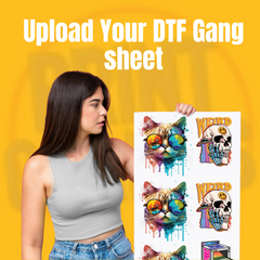 DTF Gang Sheet - Upload a Print Ready File